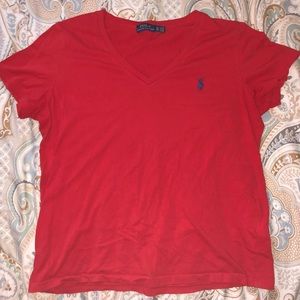 Ralph Lauren v neck shirt
